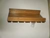 Picture of Amish built Wall mount Solid Wood Stemware Rack