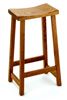 Picture of Solid oak,maple,or cherry Amish built Bar Stool Destiny Style 30"