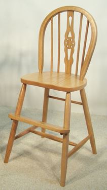 Picture of Solid Oak Windsor Youth Chair