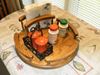 Picture of Lazy Susan w/napkin holder on the side