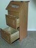 Picture of Solid Wood Potato - Onion bin with bread box and drawers