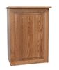 Picture of Solid Wood Flat Top Clothes Hamper