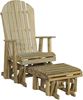 Picture of Luxcraft Wood Adirondack Glider 2 ft..