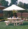 Picture of Luxcraft Wood Octagon Picnic Table