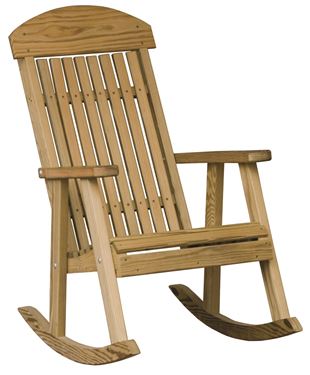 Picture of Luxcraft Wood Porch Rocker