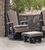 Picture of Luxcraft outdoor furniture cushions for our 2' chairs, gliders, benches