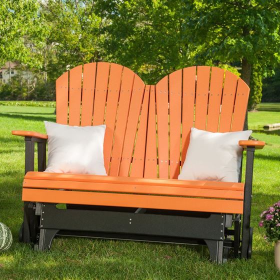 Picture of LuxCraft Poly 4ft. Adirondack Glider