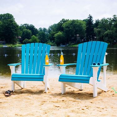 Picture of LuxCraft Poly Deluxe Adirondack Chair