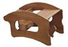Picture of Amish Solid Wood Combination 3-in-1 Rocking Horse, High Chair, Desk